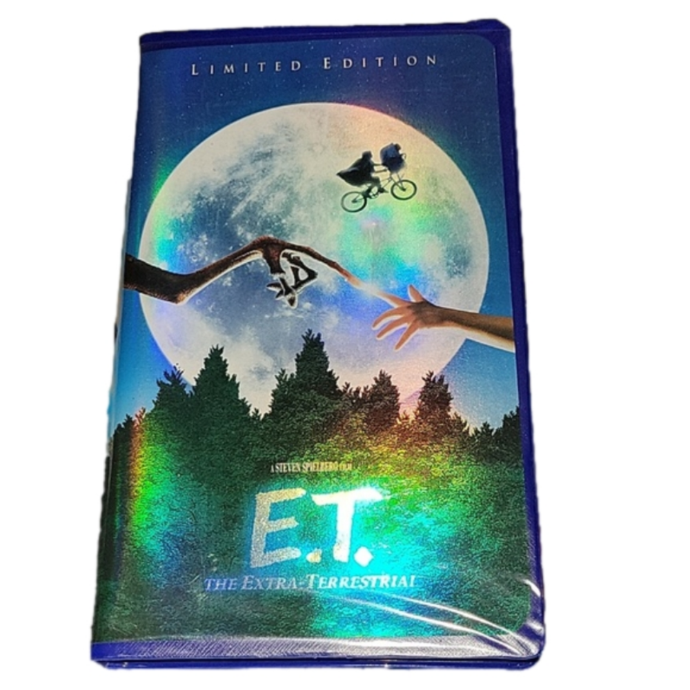 Limited Edition E.T. Vhs tape Including Original Coupon